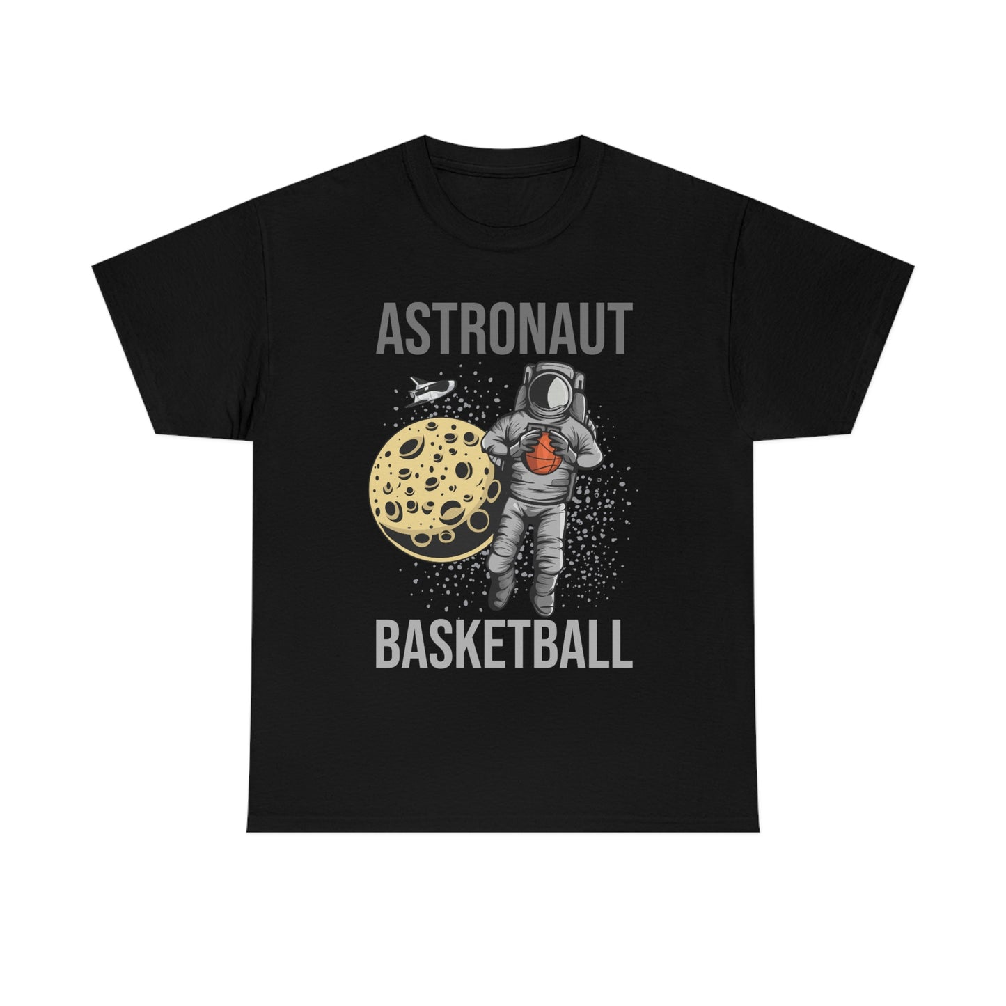 Astronaut - Basketball - Unisex Heavy Cotton Tee