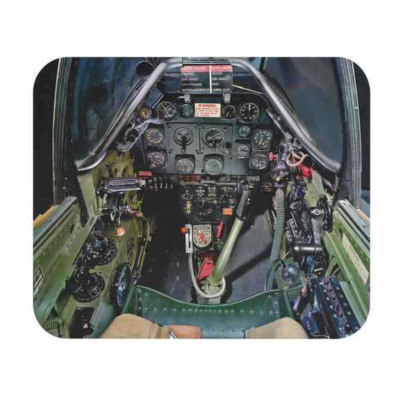 P-51D-30-NA Mustang Cockpit - Mouse Pad (Rectangle)