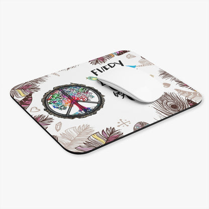 Hippie - Every Little Thing Gonna Be Alright - Mouse Pad (Rectangle)