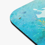 Sea Turtles - v6 - Watercolor - Mouse Pad (Rectangle)