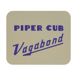 Aircraft Logo - Piper Cub Vagabond - Mouse Pad (Rectangle)