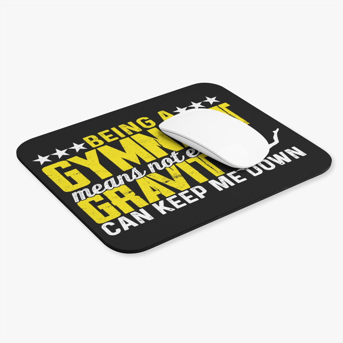 Being A Gymnast - Gravity - Mouse Pad (Rectangle)