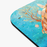 Sea Turtles - v4 - Watercolor - Mouse Pad (Rectangle)