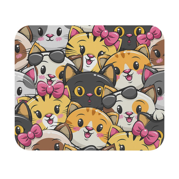 Happy Cats - Mouse Pad (Rectangle)