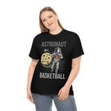 Astronaut - Basketball - Unisex Heavy Cotton Tee