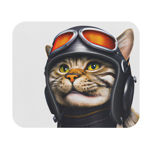 Cat Pilot - Mouse Pad (Rectangle)