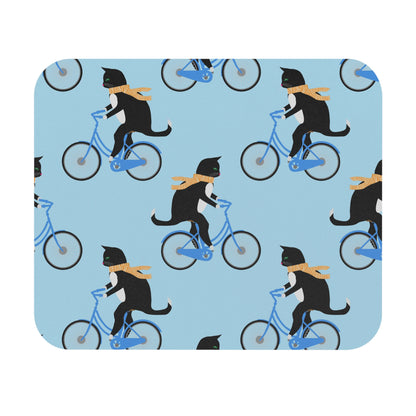 Cats On Bicycles - Mouse Pad (Rectangle)