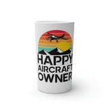 Happy Aircraft Owner - Retro - Conical Coffee Mugs (8oz)