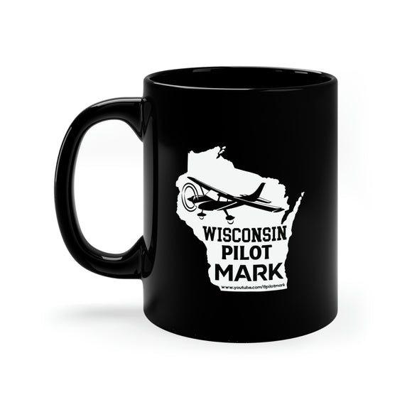 Wisconsin Pilot Mark - YouTube - 11oz Black Mug