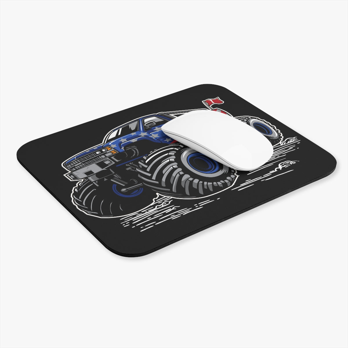 Monster Truck - USA - Mouse Pad (Rectangle)