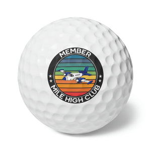 Mile High Club - Member - Circle - Golf Balls, 6pcs