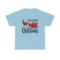 Dreaming Of A Wine Christmas - Unisex Heavy Cotton Tee