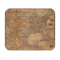 1856 Mitchel Map Of USA - Mouse Pad (Rectangle)