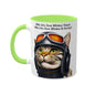 Mike, Echo, Oscar, Whiskey - Pilot - Colorful Mugs, 11oz