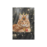 Cat - Crown & Jewels - 12" x 18" Garden Flag