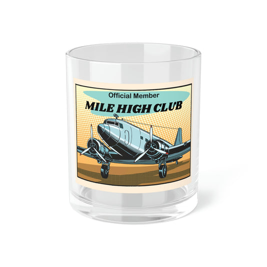 Mile High Club - DC3 - Bar Glass