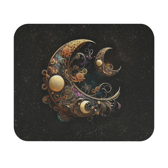 Moon Glow Steampunk - Mouse Pad (Rectangle)