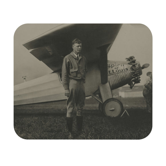 Charles Lindbergh - Mouse Pad (Rectangle)