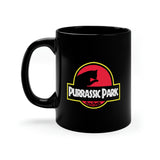 Purrassic Park - 11oz Black Mug