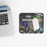 Fish Wisconsin - Mouse Pad (Rectangle)