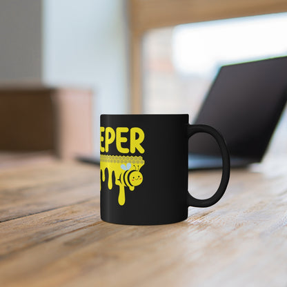 Beekeeper - 11oz Black Mug