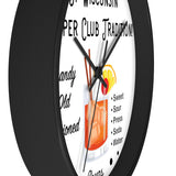 Wisconsin Supper Club Tradition - Wall clock