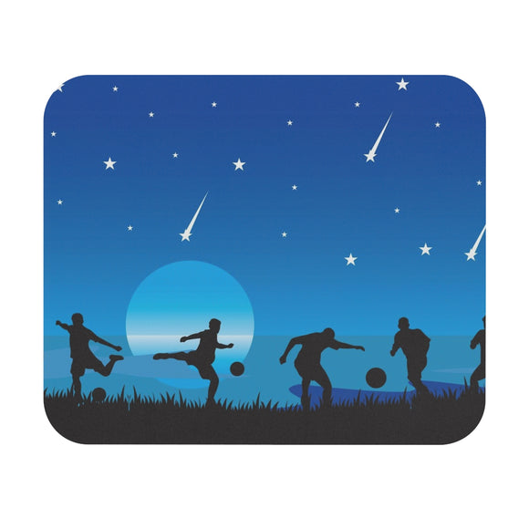 Soccer - Starry Night - Mouse Pad (Rectangle)