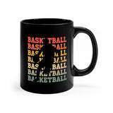 Basketball - 11oz Black Mug