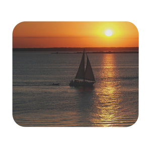 Sunset - Sailboat - Mouse Pad (Rectangle)