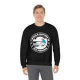 I Would Rather Be Ice Fishing - Unisex Heavy Blend™ Crewneck Sweatshirt