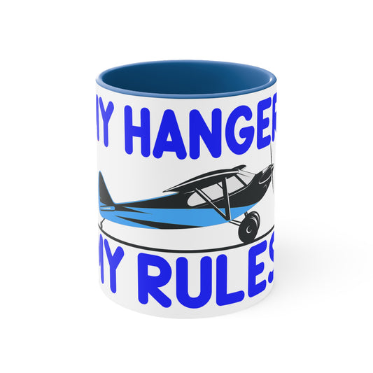 My Hanger - My Rules - Accent Coffee Mug, 11oz