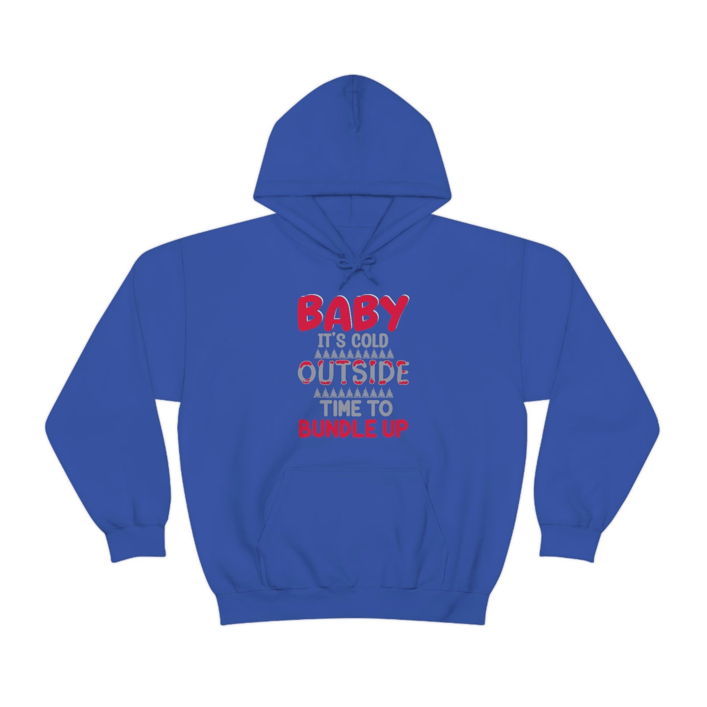 Time To Bundle Up - Unisex Heavy Blend™ Hooded Sweatshirt