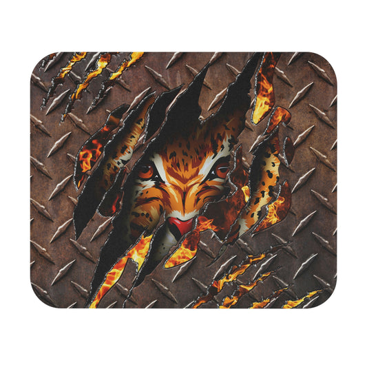 Tiger - Claws Scratch - Mouse Pad (Rectangle)