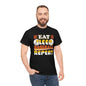 Eat - Sleep - Baseball - Repeat - Unisex Heavy Cotton Tee