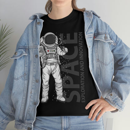 Astronaut - Space - Unisex Heavy Cotton Tee