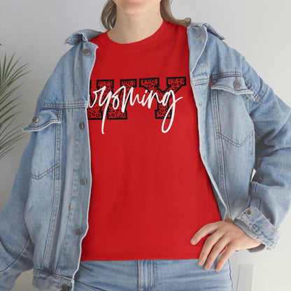 Wyoming - WY - Unisex Heavy Cotton Tee