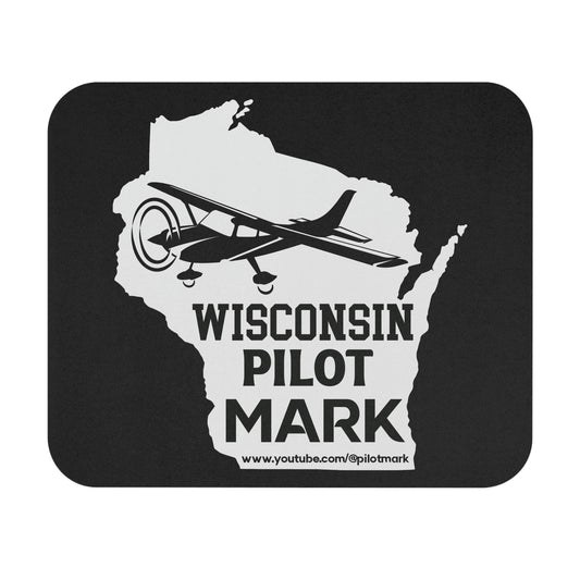 Wisconsin Pilot Mark - YouTube - Mouse Pad (Rectangle)