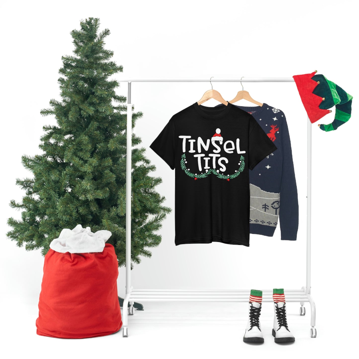 Tinsel Tits - Unisex Heavy Cotton Tee