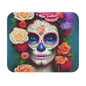 Sugar Skull Flowers - v2 - Mouse Pad (Rectangle)