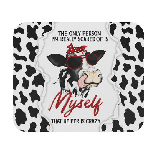 Crazy Heifer - Mouse Pad (Rectangle)