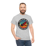 I Still Play With Vintage Airplanes - Circle - Unisex Heavy Cotton Tee