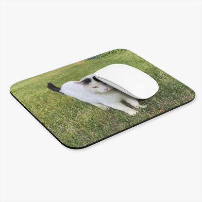 Cat In The Grass - Nitro - Mouse Pad (Rectangle)