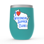 I Love Wisconsin Supper Clubs - Stemless Wine Tumblers