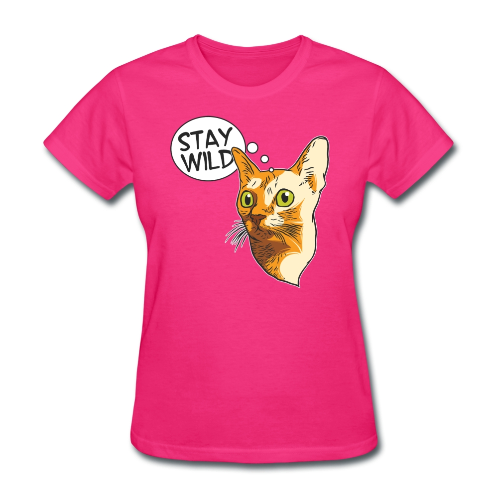 Stay Wild - Women's T-Shirt - fuchsia