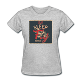 Eat Sleep Fly Repeat - Women's T-Shirt - heather gray