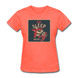 Eat Sleep Fly Repeat - Women's T-Shirt - heather coral