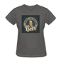 Born to Drink Beer - Women's T-Shirt - charcoal