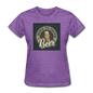 Born to Drink Beer - Women's T-Shirt - purple heather