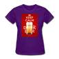 Keep Calm Drink Beer - Women's T-Shirt - purple