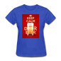 Keep Calm Drink Beer - Women's T-Shirt - royal blue